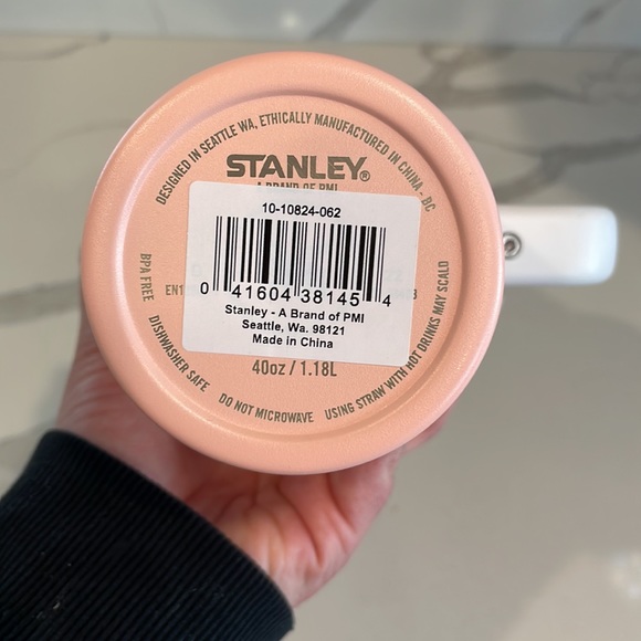 Stanley - PEACH COLORBLOCK - 40 oz. Flowstate Quencher H2.0 Tumbler - NWT! - Picture 7 of 7